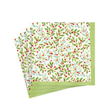 Twining Greenery Paper Cocktail Napkins - 20 Per Package 17220C