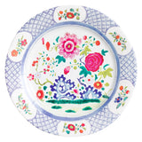 Floral Porcelain Dinner Plates - 8 Per Package