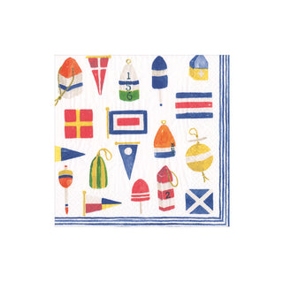 Nantucket Paper Cocktail Napkins - 20 Per Box