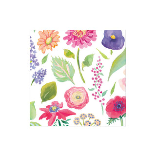 Summertime Boxed Cocktail Napkins - 40 Per Box