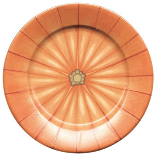 Caspari Pumpkin Patch Paper Dinner Plates - 8 Per Package 2062DP
