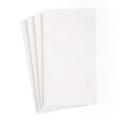 Caspari Napkins, Paper Linen, White - 12 napkins