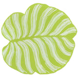 Caspari Tropical Leaf Die-Cut Placemat - 1 Per Package 3061PMS