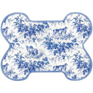 Dinner or Drinks Chinoiserie Dog Bowl