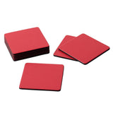 Caspari Square Lizard Coasters in Red - 8 Per Box 88086CC
