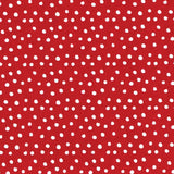 Caspari Small Dots Gift Wrapping Paper on Red High-Gloss - 30" x 8' Roll 88321RC