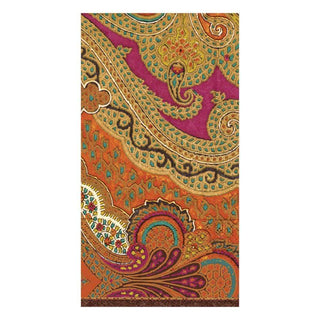 Caspari Jaipur Spice Paper Guest Towel Napkins - 15 Per Package 8910G