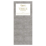 Caspari Solid Tissue Paper in Charcoal Jute - 4 Sheets Included 8958TIS
