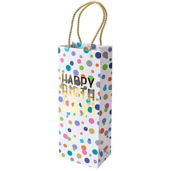 Small wine shop bottle gift bags