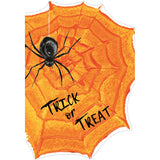Spider Web Greeting Card - 1 Card & 1 Envelope