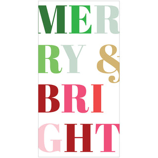 Merry and Bright Foil Money Holder Greeting Card & Envelope 92705.25