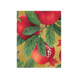 Caspari Pomegranates Gift Enclosure Cards - 4 Mini Cards & 4 Envelopes 9671ENC