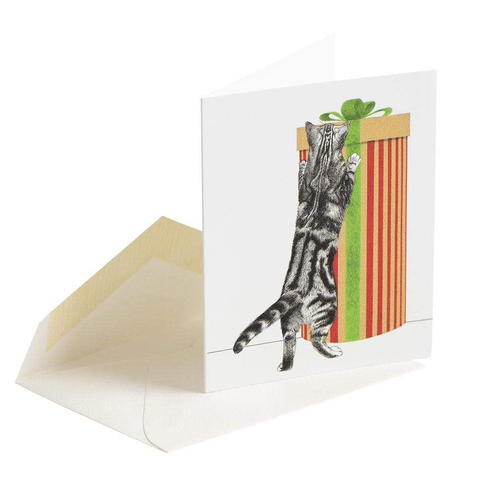 Caspari Berry Gathering Gift Enclosure Cards - 4 Mini Cards & 4 Envelopes