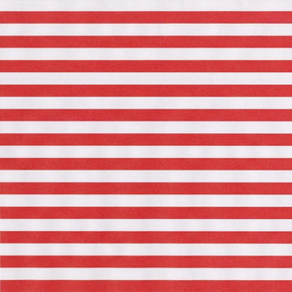 Caspari Club Stripe Reversible Gift Wrapping Paper in Red & Green - 30" x 8' Roll 9727RC