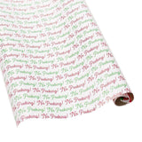 Caspari No Peeking! Reversible Gift Wrapping Paper - 30" x 8' Roll 9792RC