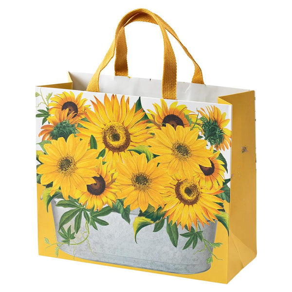 Sunflower discount shopping bag