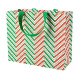 Candy Cane Stripes Large Gift Bag - 1 Each 9810B3