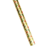 Songbirds and Holly Gift Wrapping Paper with Gold Foil - 76.2 cm x 182.9 cm Roll