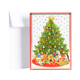 Oh Christmas Tree Advent Calendar Greeting Card - 1 Card & 1 Envelope ADV252C