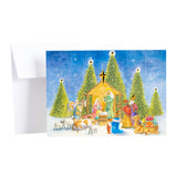 Nativity Advent Calendar Greeting Card - 1 Card & 1 Envelope ADV284C