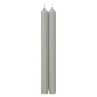 Pale Grey Candles - 2 Candles Per Package