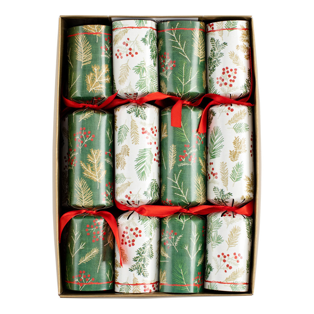 Sprigs and Berries Celebration Crackers - 8 Per Box CK147.10
