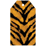 Go Wild Ochre & Black Gift Tags - 4 Per Package