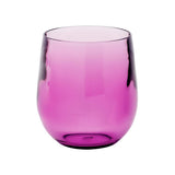 Caspari Acrylic 12oz Tumbler Glass in Amethyst - 1 Each ACR103