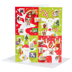 Caspari Christmas Rush Tissue Paper - 4 Sheets Included – Caspari Europe
