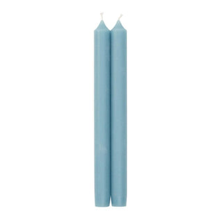 Caspari Straight Taper 10" Candles in Stone Blue - 2 Candles Per Package CA82.2