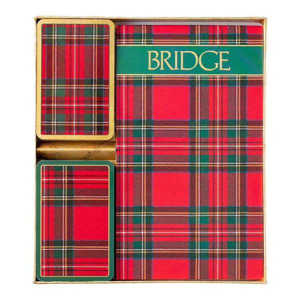 Viennese Nouveau Bridge Gift Set - 2 Playing Card Decks & 2 Score Pads