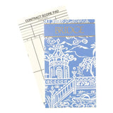 Caspari Pagoda Toile Bridge Gift Set - 2 Playing Card Decks & 2 Score Pads GS145