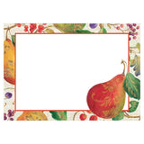 Caspari Decorated Pears Self-Adhesive Labels - 12 Per Package LTAG068