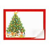 Caspari Oh Christmas Tree Self-Adhesive Labels - 12 Per Package LTAG084