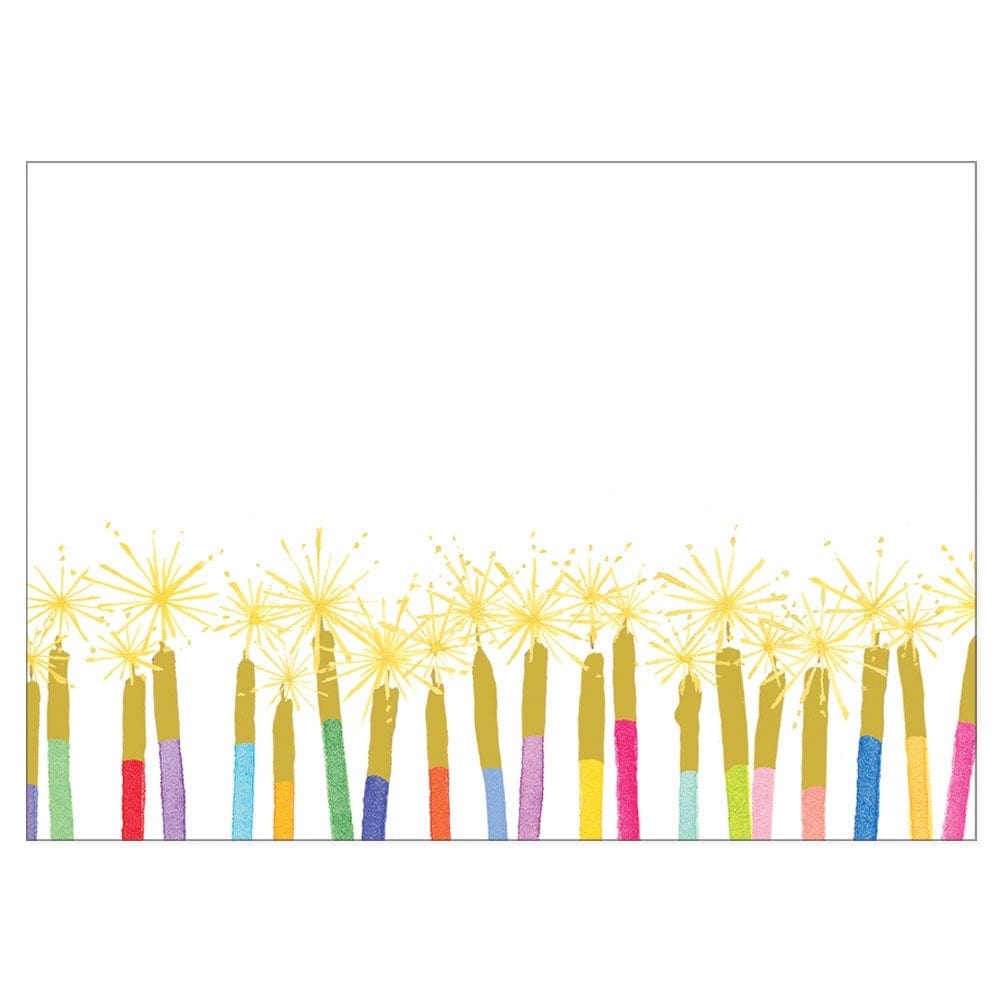 Caspari Candles Self-Adhesive Labels - 12 Per Package LTAG120