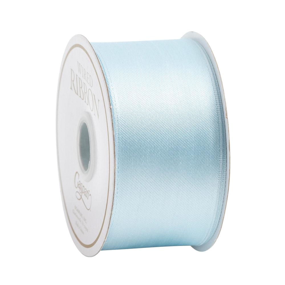 Blue Ombre Wire Edged Ribbon - 0.875 - Reversible - Ribbons - Trims