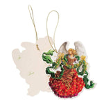 Caspari Angel Decorative Die-Cut Gift Tag - 4 Per Package TAG098
