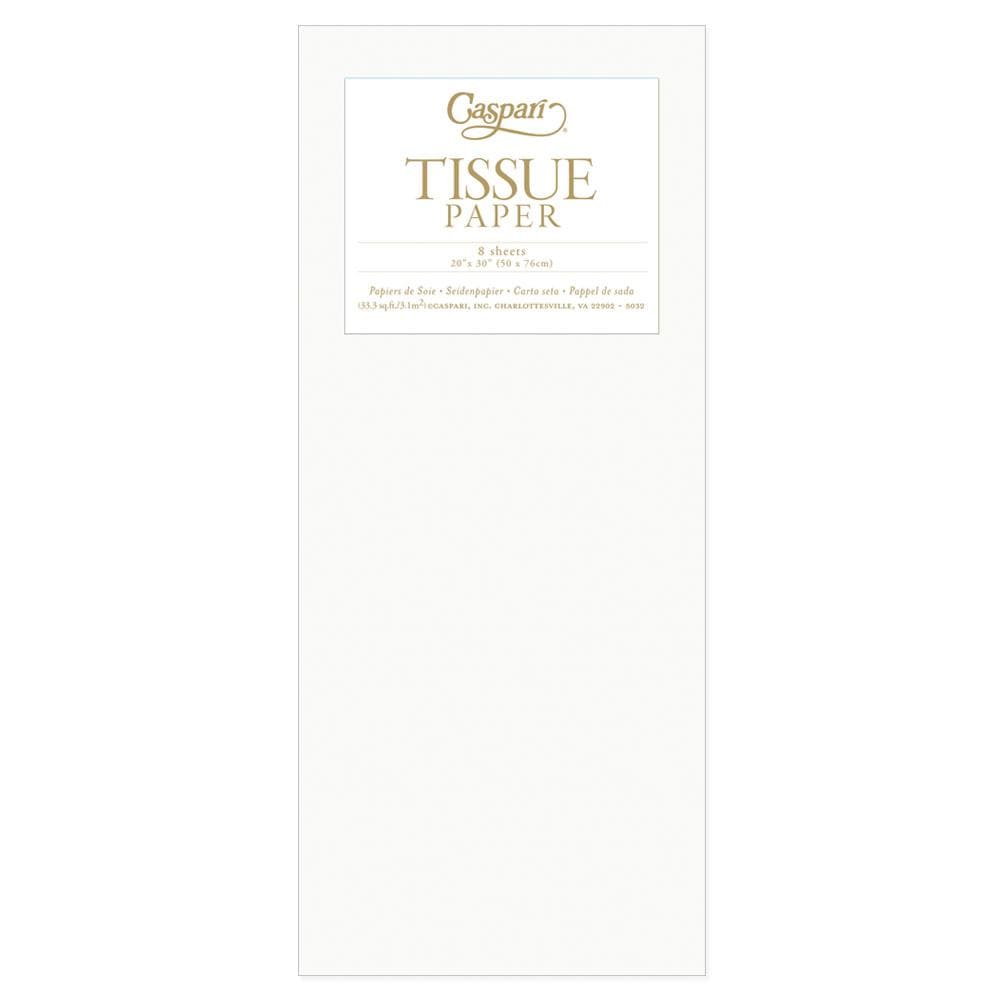 Caspari Solid Tissue Paper in Ivory - 8 Sheets Included TIS004