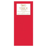 Caspari Solid Tissue Paper in Red - 8 Sheets Included TIS007