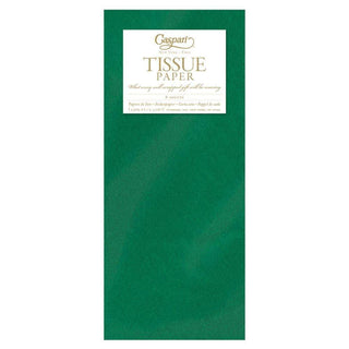 Caspari Solid Tissue Paper in Green - 8 Sheets Included TIS008